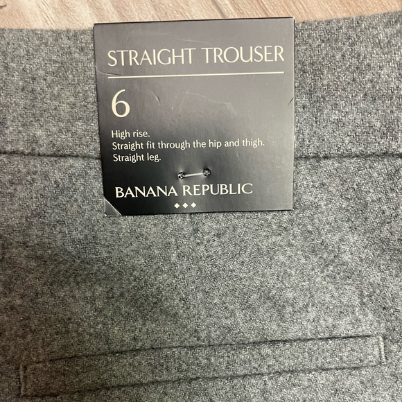 Banana Republic Straight Trouser NWT - Picture 7 of 14
